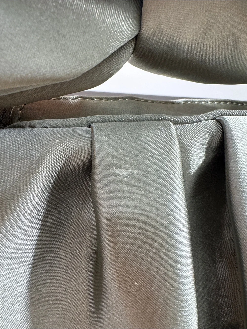 Lulu's Sage Green Knotted Handle Shoulder Bag